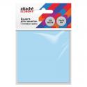 Стикеры Economy 76x76 мм пастельный синий (1 блок, 100 листов) Attache (1407987)