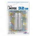 Карта памяти на 32 Gb Mirex Unit Silver (13600-FMUUSI32)