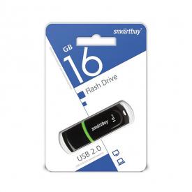 Карта памяти на 16GBF lash Smartbuy Paean Black (SB16GBPN-K)